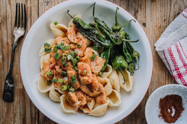 SOIJA­SUIKALE­PAPRIKASH Pasta Pääruoka Reseptit